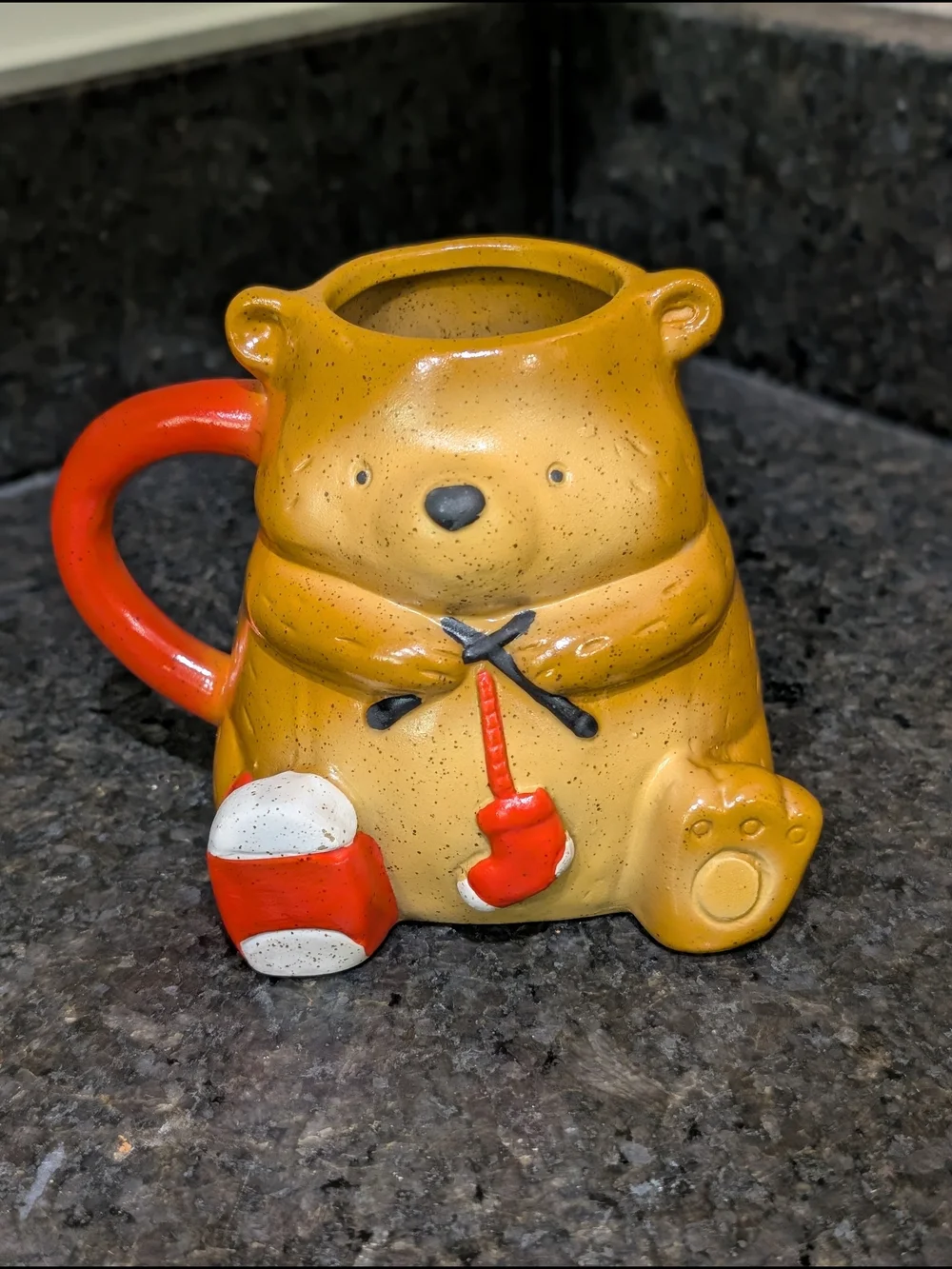 Christmas Bear Mug Sewing Slipper